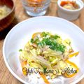YUH♡ママ's cooksnap of when they made 簡単♪ツナたまキャベツ丼.