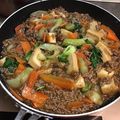 YUKI０'s cooksnap of when they made 豚ひき肉とチンゲン菜の中華あんかけ.