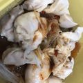 ユカtoマオマオ's cooksnap of when they made 【レンジで簡単】蒸し鶏の中華風どんぶり.