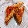 nana10nene's cooksnap of when they made パイシートで簡単♪チョコ☆パンプキンパイ.
