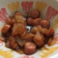 __kana__'s cooksnap of when they made ご飯が進む♪ウインナーと玉ねぎの甘辛炒め.