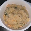 naNami…'s cooksnap of when they made 離乳食完了期、たまごとわかめの雑炊.