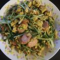 ✿ささ's cooksnap of when they made みんな好きな味！水菜と卵の炒め物♪.