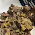 ayuha21's cooksnap of when they made 簡単★ぷりぷりハツの旨ネギ塩だれ炒め.