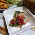 nana10nene's cooksnap of when they made 里芋の梅サラダ♪.