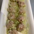 ポメちょん's cooksnap of when they made 離乳食後期◎レンジDEキャベツシュウマイ.