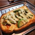 梨にゃんこ's cooksnap of when they made アボカドdeチーズトースト.