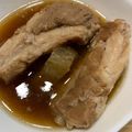 ポメちょん's cooksnap of when they made 豚軟骨煮　骨ごとコリコリ食べれます.