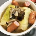 uuuuu7's cooksnap of when they made 時短で⭐ロールキャベツ入りポトフ風スープ.