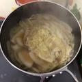 ぶあぁ's cooksnap of when they made 白菜と豚ばら肉のミルフィーユ鍋.