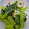Ruca＊'s cooksnap of when they made レンジで簡単☆小松菜の生姜胡麻和え。.