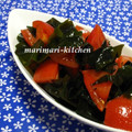marimariキッチン's cooksnap of when they made やさしい♪トマトとワカメのさっぱりサラダ.