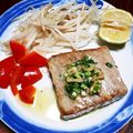 Ueda_ke's cooksnap of when they made マグロステーキ　イタリア風.