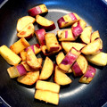 ゆかたま♡'s cooksnap of when they made さつまいものはちみつバター炒め.