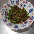 tannrei's cooksnap of when they made ピーマンとひき肉の味噌バター炒め.