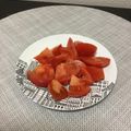 ☆こまっと☆'s cooksnap of when they made 生トマトの美味しい食べ方塩オリーブオイル.