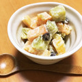 はとポ's cooksnap of when they made 柿とサツマイモのサラダ.