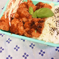 カルチョーフィ's cooksnap of when they made 弁当！時短簡単！豚コマのミニとんかつ.