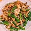 pukukoko's cooksnap of when they made ピーマンと春雨の豚コマみそ炒め★.
