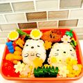 なぉ君's cooksnap of when they made すみっコぐらしねこARIGATOキャラ弁.