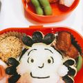 たちぽんぽん's cooksnap of when they made 簡単！可愛い♪キャラ弁☆サザエさん弁当☆.
