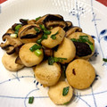 ままゆ。's cooksnap of when they made 長芋とエリンギのめんつゆバター炒め.