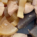 りーとぽん's cooksnap of when they made フライパンで田舎こんにゃくと大根の煮物.