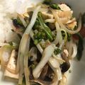 あたむ❤189's cooksnap of when they made 豆腐のおかか炒め♡青菜ときのこも。.