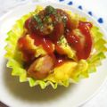 とっぽぎがおちゃん's cooksnap of when they made 魚肉ソーセージのスクランブルエッグ.