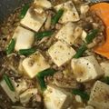 ただよう水草's cooksnap of when they made 10分で出来る！豆腐のひき肉きのこ餡掛け.
