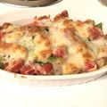 ギルモア's cooksnap of when they made アボガドとﾍﾞｰｺﾝとﾄﾏﾄのﾁｰｽﾞ焼.