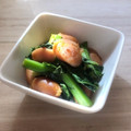 よこ耳ねこ's cooksnap of when they made 小松菜とウィンナーのカレー炒め.