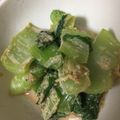 anemonenan's cooksnap of when they made サッパリ♪ちんげん菜のおひたしサラダ.