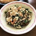 mikutasu's cooksnap of when they made 春菊と糸コンの白和え♪.