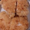 カクヨ's cooksnap of when they made ハムとチーズのささ身カツ♪.