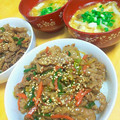 ÿuuka☆212's cooksnap of when they made ご飯が進む！豚肉とピーマンの細切り炒め◎.