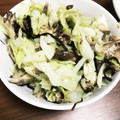 クックI94RM8☆'s cooksnap of when they made ☆簡単☆サバ缶 で 無限キャベツ☆.