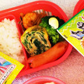 りくりくにゃんこ's cooksnap of when they made 卵焼き★ほうれん草入れちゃった.