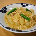 runa10's cooksnap of when they made 【 優しい味噌味☆マーボー大根♪】.