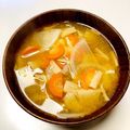 azbjbn's cooksnap of when they made 根菜とキノコのみそ汁.