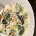 cook77's cooksnap of when they made 10分でできるコクうま小松菜豆乳スープ.