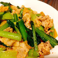 らがぶーりん's cooksnap of when they made 超簡単☆5分☆キムチと小松菜と豚肉炒め.