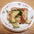 ポニーリボン's cooksnap of when they made ズッキーニ大量消費！チクワとマヨいため♡.
