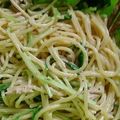 ゆゆっちゃ's cooksnap of when they made 半冷製パスタ★水菜とツナのマヨスパゲティ.
