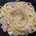 146cmママ's cooksnap of when they made 元パスタ屋が作る簡単【和風ぺぺたま】.