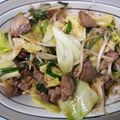 絵理香fl's cooksnap of when they made 鶏レバーの野菜オイスター炒め.