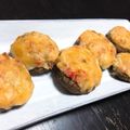 Rika☆Rin's cooksnap of when they made 手軽で美味しい✨椎茸のチーズカニかま詰め.