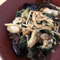 なつめタロー's cooksnap of when they made 簡単美容食！キクラゲ入り牡蠣の黒酢炒め.