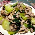 kana✩'s cooksnap of when they made チンゲン菜と豚肉のオイスターソース炒め.