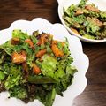 クックMQO5SL☆'s cooksnap of when they made 柿と春菊のサラダ.